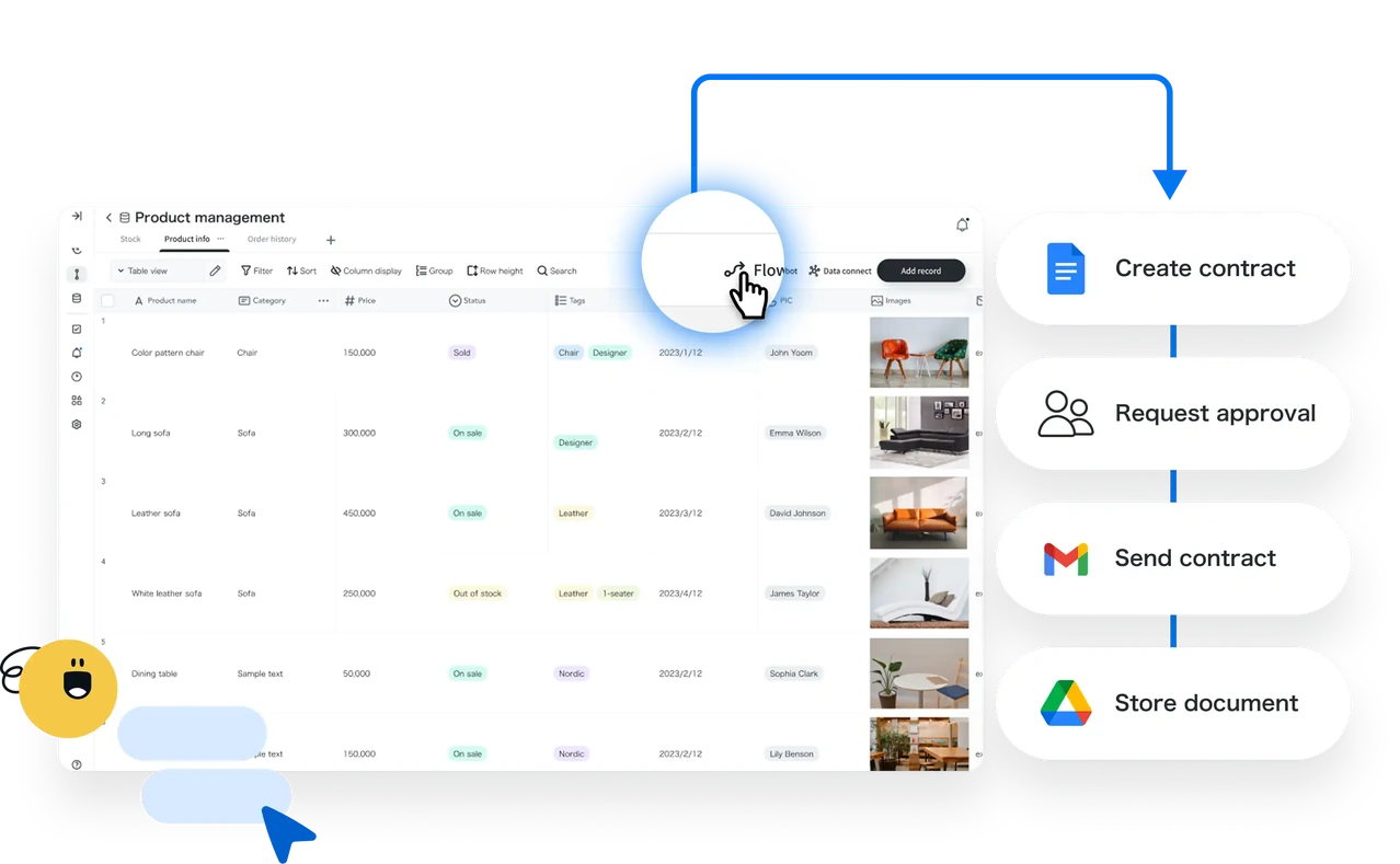 Transform your data into automated workflows.
