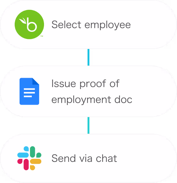 Issue employment doc